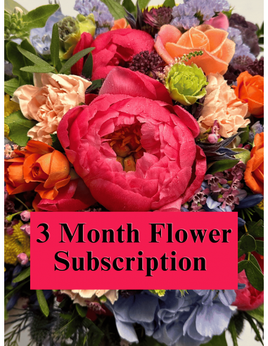 3 Month Flower Subscription