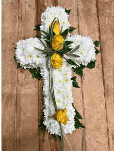 Small White Based Cross