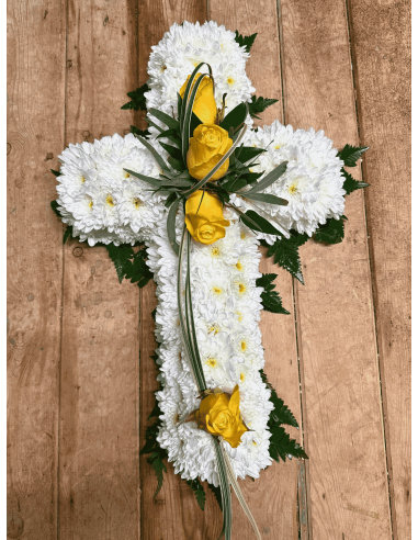 Small White Based Cross