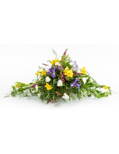 Basket of Spring Flowers