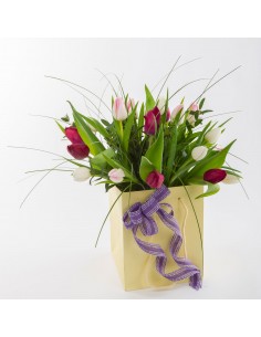 Tulip Delight (inc vase)